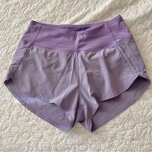 Outdoor Voices Purple Athletic Shorts